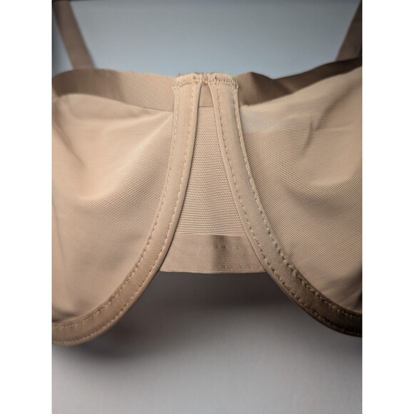 CUUP The Balconette Bra 32H Sheer Mesh Unlined Underwire Support - Picture 7 of 15